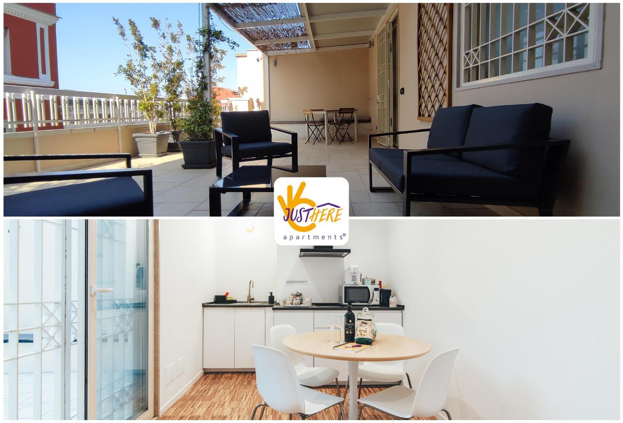 Just Here Apartments - La Terrazza Μπάρι Εξωτερικό φωτογραφία